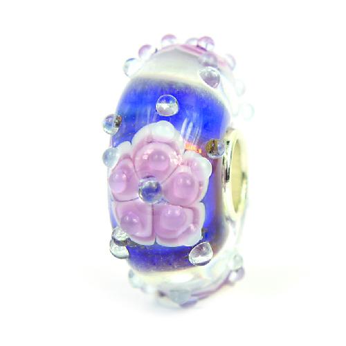Elfbeads Nebula Baby Pink Flowerdrops  glass Bead by The Alternative Bead. Your official Elfbeads Retailer from Germany