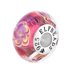 Elfbeads Nebula Princess Rose  glass Bead by The Alternative Bead. Your official Elfbeads Retailer from Germany