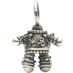 Ogerbeads Needle Freddy – The Voodoo Doll silver sterling-silver Dangle by The Alternative Bead. Your official Ogerbeads Retailer from Germany