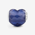 Praan Night Sky Heart blue crystal Bead by The Alternative Bead. Your official Praan Retailer from Germany