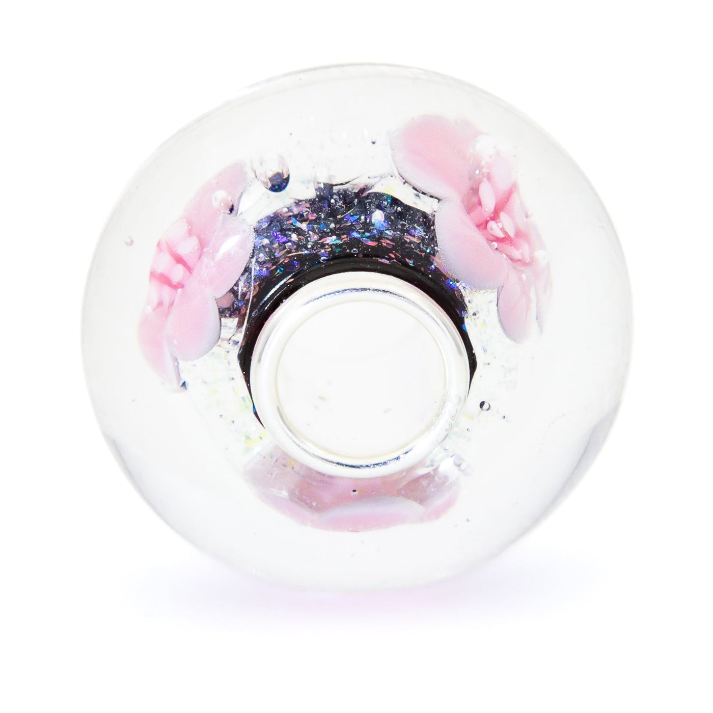 Elfbeads Night Magic Blossom Golddust  glass Bead by The Alternative Bead. Your official Elfbeads Retailer from Germany