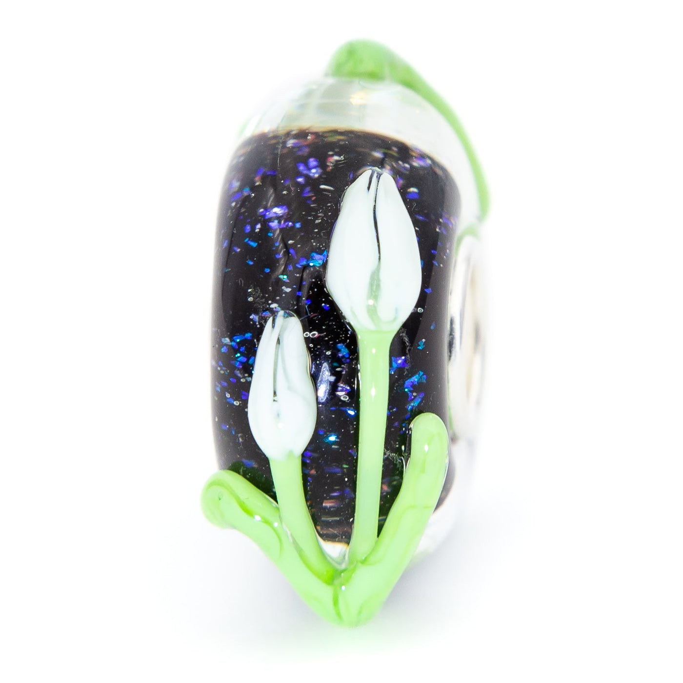 Elfbeads Night Magic Tulips  glass Bead by The Alternative Bead. Your official Elfbeads Retailer from Germany