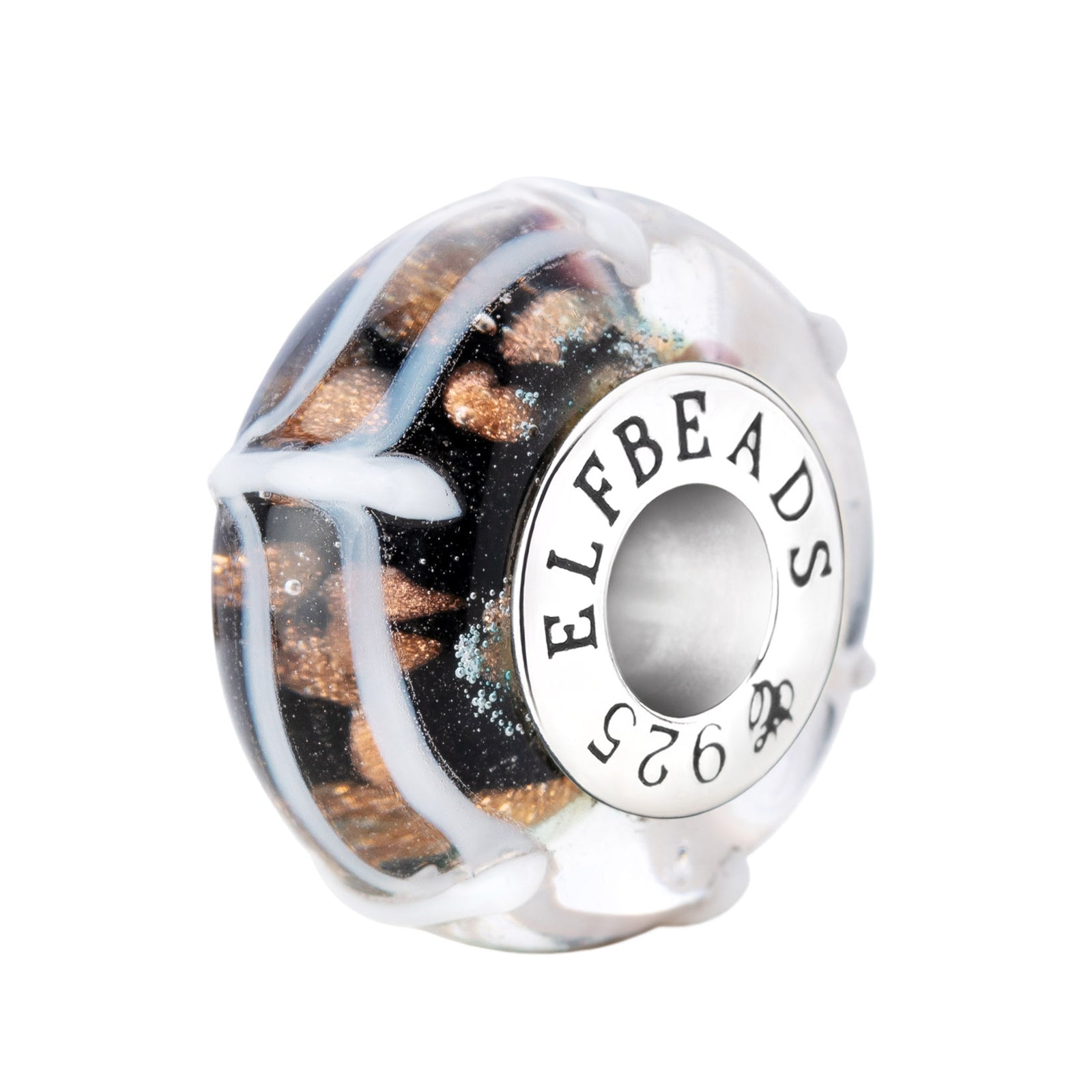 Elfbeads Nightmare Web Melody  glass Bead by The Alternative Bead. Your official Elfbeads Retailer from Germany
