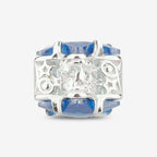 Praan Nighttime Star Crystal Charm blue glass Bead by The Alternative Bead. Your official Praan Retailer from Germany