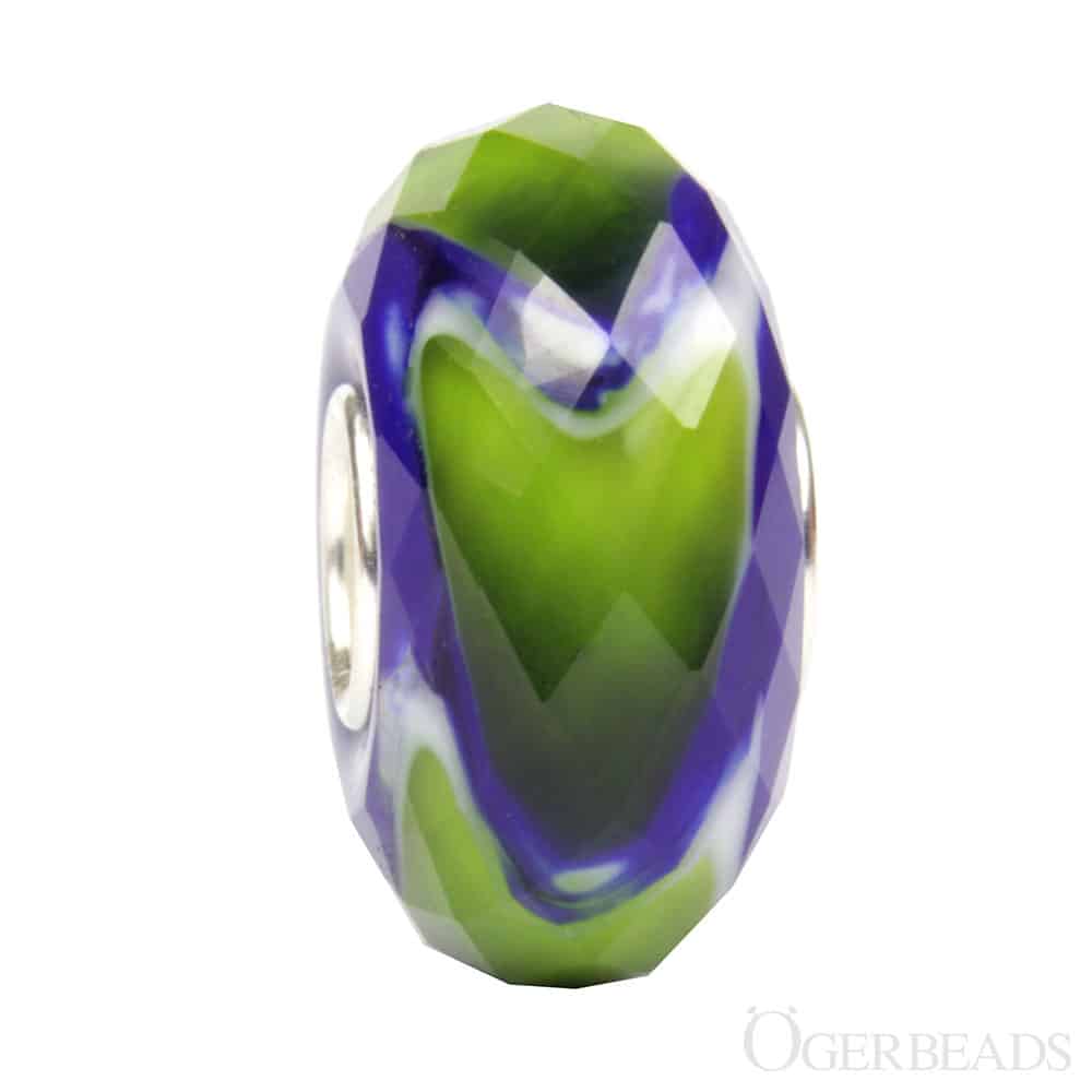 Ogerbeads Green Spirit Flux Fragments green and blue glass Bead by The Alternative Bead. Your official Ogerbeads Retailer from Germany