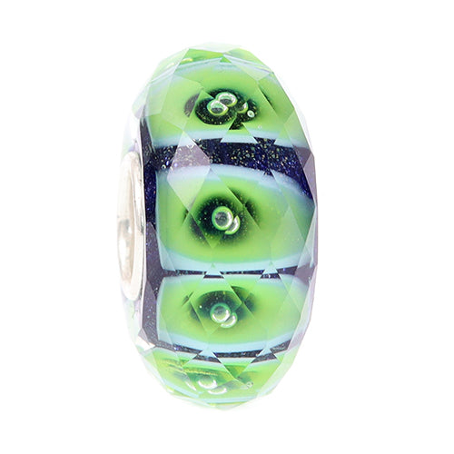 Ogerbeads Emerald Fragments green and blue glass Bead by The Alternative Bead. Your official Ogerbeads Retailer from Germany