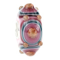 Ogerbeads Oriental Blush pink and blue glass Bead by The Alternative Bead. Your official Ogerbeads Retailer from Germany
