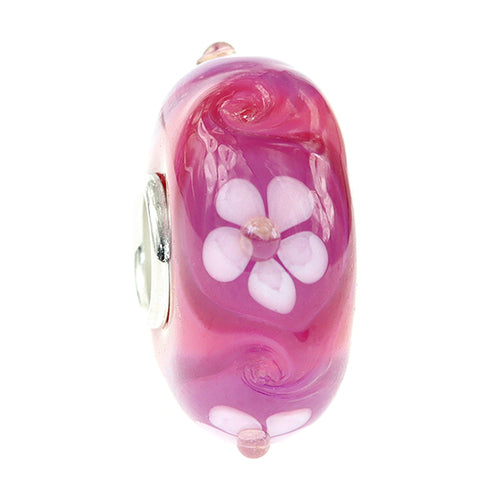 Ogerbeads Rose Luster purple and pink glass Bead by The Alternative Bead. Your official Ogerbeads Retailer from Germany