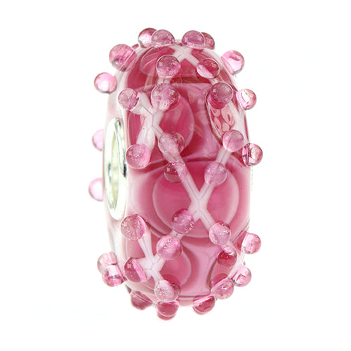 Ogerbeads Bubblegum pink glass Bead by The Alternative Bead. Your official Ogerbeads Retailer from Germany