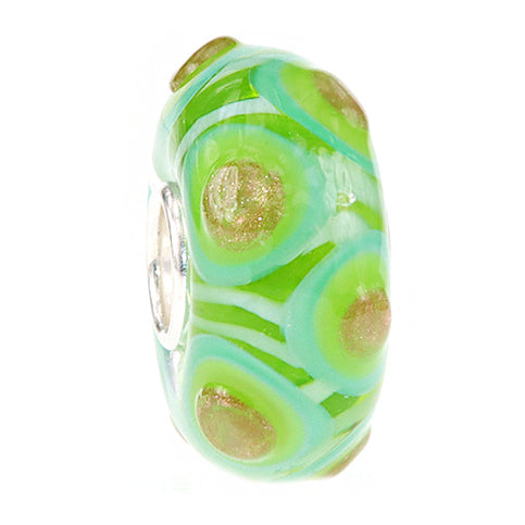 Ogerbeads Mojito green glass Bead by The Alternative Bead. Your official Ogerbeads Retailer from Germany