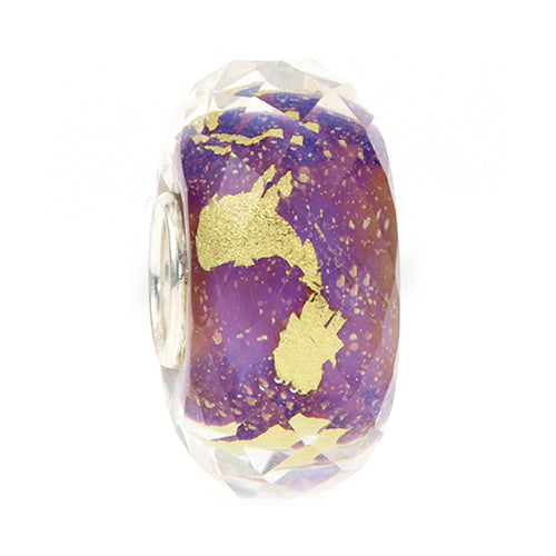 Ogerbeads D’Or Fragments purple and gold glass Bead by The Alternative Bead. Your official Ogerbeads Retailer from Germany
