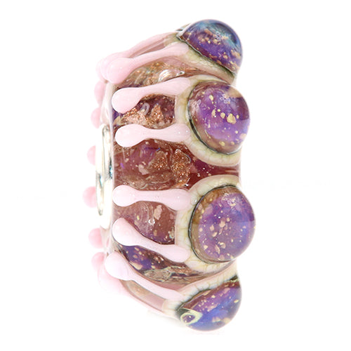 Ogerbeads Sea Creature purple and gold glass Bead by The Alternative Bead. Your official Ogerbeads Retailer from Germany