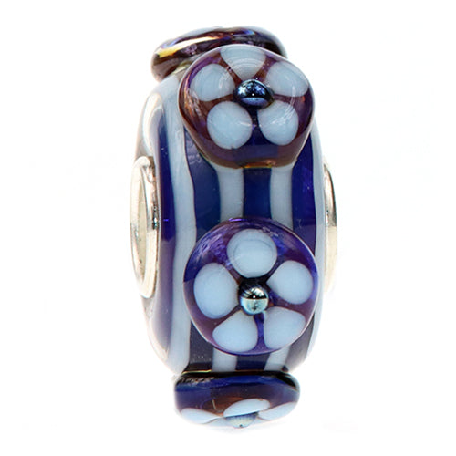 Ogerbeads Star Gazer blue glass Bead by The Alternative Bead. Your official Ogerbeads Retailer from Germany