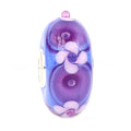 Ogerbeads Pinkalicious purple and blue glass Bead by The Alternative Bead. Your official Ogerbeads Retailer from Germany