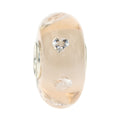 Ogerbeads Cream Blush Diamond Hearts beige glass Bead by The Alternative Bead. Your official Ogerbeads Retailer from Germany