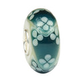 Ogerbeads Sacramento Flower Flux blue glass Bead by The Alternative Bead. Your official Ogerbeads Retailer from Germany