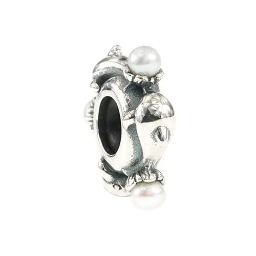 Ogerbeads Playing Dolphins Stopper silver sterling-silver Stopper by The Alternative Bead. Your official Ogerbeads Retailer from Germany