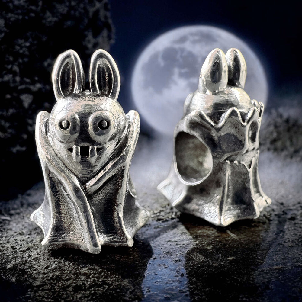 Ogerbeads Vampire Bat 2.0 silver sterling-silver Bead by The Alternative Bead. Your official Ogerbeads Retailer from Germany