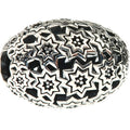 Ogerbeads Powerstar Barrel silver sterling-silver Bead by The Alternative Bead. Your official Ogerbeads Retailer from Germany