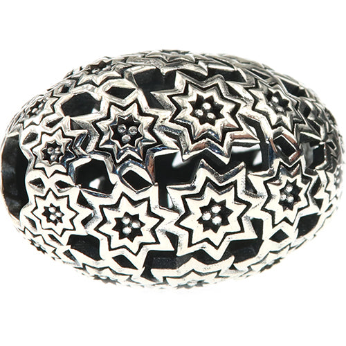 Ogerbeads Powerstar Barrel silver sterling-silver Bead by The Alternative Bead. Your official Ogerbeads Retailer from Germany