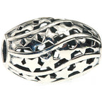 Ogerbeads Starnado Barrel silver sterling-silver Bead by The Alternative Bead. Your official Ogerbeads Retailer from Germany