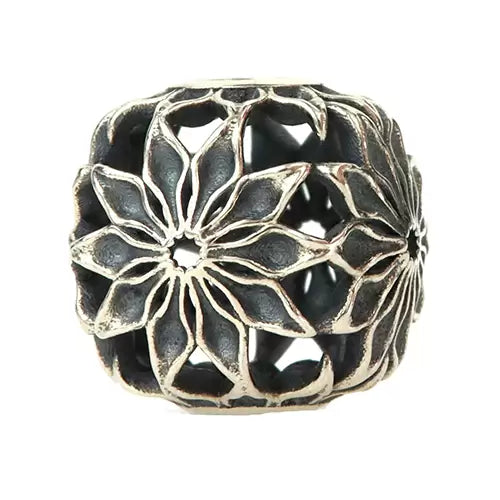 Ogerbeads Luna Flowers silver sterling-silver Bead by The Alternative Bead. Your official Ogerbeads Retailer from Germany
