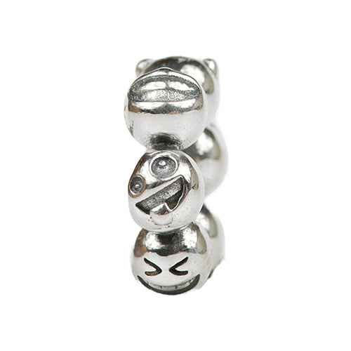  Ogerbeads Happy Faces Bead by The Alternative Bead 