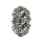 Ogerbeads Winter Rose Garden silver sterling-silver Bead by The Alternative Bead. Your official Ogerbeads Retailer from Germany