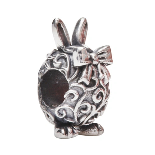 Ogerbeads Peekabunny silver sterling-silver Bead by The Alternative Bead. Your official Ogerbeads Retailer from Germany