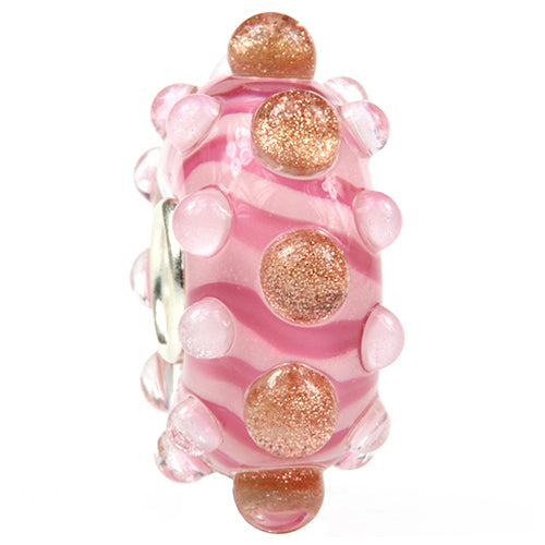 Ogerbeads Malibu Hills pink glass Bead by The Alternative Bead. Your official Ogerbeads Retailer from Germany