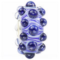 Ogerbeads Delft Blue Riptide blue and white glass Bead by The Alternative Bead. Your official Ogerbeads Retailer from Germany