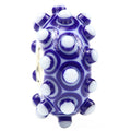 Ogerbeads Delft Blue Bumps Light blue and white glass Bead by The Alternative Bead. Your official Ogerbeads Retailer from Germany