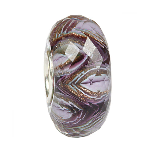  Ogerbeads Rose Sparkle Gravity Waves Fragments Bead by The Alternative Bead 