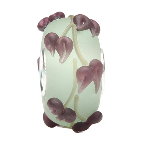 Ogerbeads Mint Vineleaf Mist green glass Bead by The Alternative Bead. Your official Ogerbeads Retailer from Germany