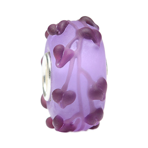 Ogerbeads Lilac Pink Vineheart Mist purple glass Bead by The Alternative Bead. Your official Ogerbeads Retailer from Germany