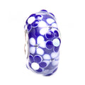 Ogerbeads Delft Blue Flower Meadow Dark blue and white glass Bead by The Alternative Bead. Your official Ogerbeads Retailer from Germany