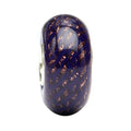 Ogerbeads Lavendark Sparkle Weave purple and gold glass Bead by The Alternative Bead. Your official Ogerbeads Retailer from Germany