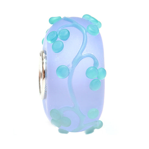 Ogerbeads Ice Berrytwigs Mist blue glass Bead by The Alternative Bead. Your official Ogerbeads Retailer from Germany