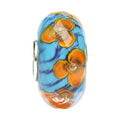 Ogerbeads Bronze Wavelet Fragments blue glass Bead by The Alternative Bead. Your official Ogerbeads Retailer from Germany