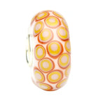 Ogerbeads Groovy Retro Dots yellow; dots glass Bead by The Alternative Bead. Your official Ogerbeads Retailer from Germany