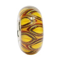 Ogerbeads Merigold Fire Flames yellow and orange glass Bead by The Alternative Bead. Your official Ogerbeads Retailer from Germany