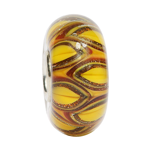Ogerbeads Merigold Fire Flames yellow and orange glass Bead by The Alternative Bead. Your official Ogerbeads Retailer from Germany