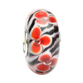 Ogerbeads Bloody Mary Wavelet red and black and white glass Bead by The Alternative Bead. Your official Ogerbeads Retailer from Germany