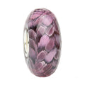Ogerbeads Pinkish Leaftwig Fragments purple and pink glass Bead by The Alternative Bead. Your official Ogerbeads Retailer from Germany