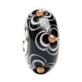 Ogerbeads Black and White Flower Bunch black and white and gold glass Bead by The Alternative Bead. Your official Ogerbeads Retailer from Germany