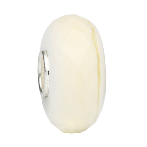 Ogerbeads Vanilla Elemental Fragments white glass Bead by The Alternative Bead. Your official Ogerbeads Retailer from Germany
