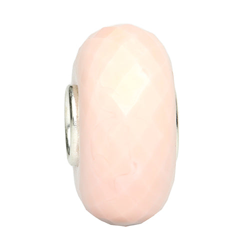 Ogerbeads Blush Elemental Fragments pink and beige glass Bead by The Alternative Bead. Your official Ogerbeads Retailer from Germany