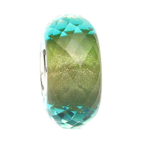 Ogerbeads Azure Sparkle Elemental Fragments blue and gold glass Bead by The Alternative Bead. Your official Ogerbeads Retailer from Germany