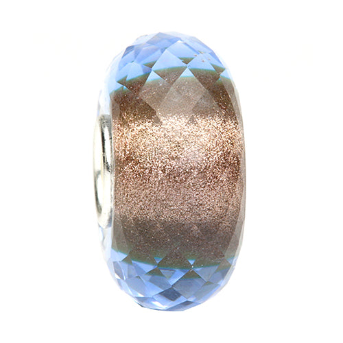 Ogerbeads Water Sparkle Elemental Fragments blue and gold glass Bead by The Alternative Bead. Your official Ogerbeads Retailer from Germany