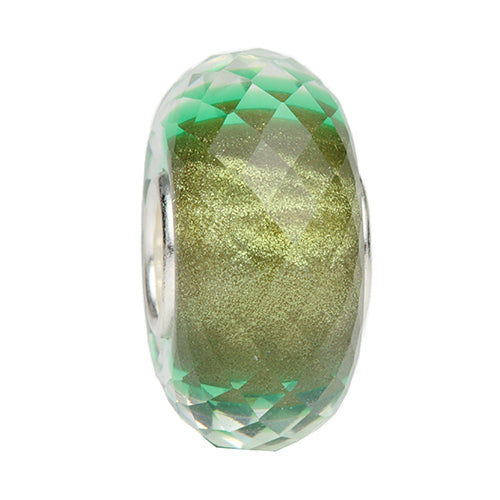  Ogerbeads Emerald Sparkle Elemental Fragments Bead by The Alternative Bead 